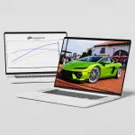 VF Engineering ECU Software for Lamborghini Temerario, calibration and dyno graph