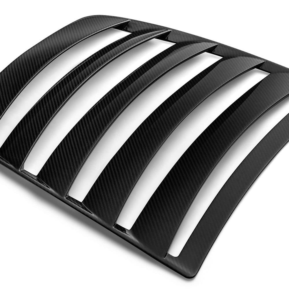 Carbon Hood Louver Kit for S550 Ford Mustang Shelby GT350 by Verus Engineering
