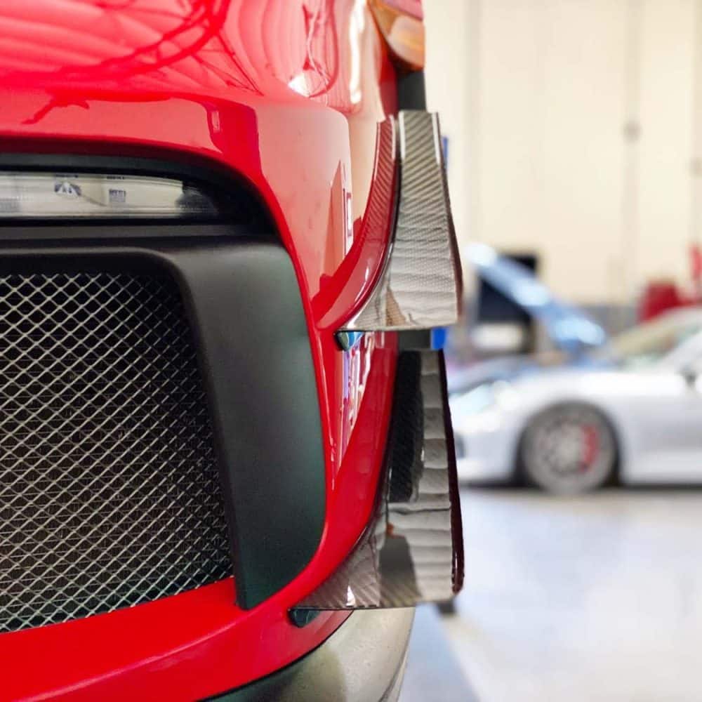 Dual Element Dive Plane Kit for 991.2 Porsche 911 GT3 and GT3 RS by Verus Engineering