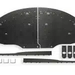 Front Splitter Kit for A90 Toyota GR Supra by Verus Engineering, complete kit
