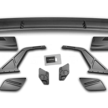Verus Engineering Swan Neck UCW Rear Wing Kit for C8 Chevrolet Corvette Convertible [A0820A]