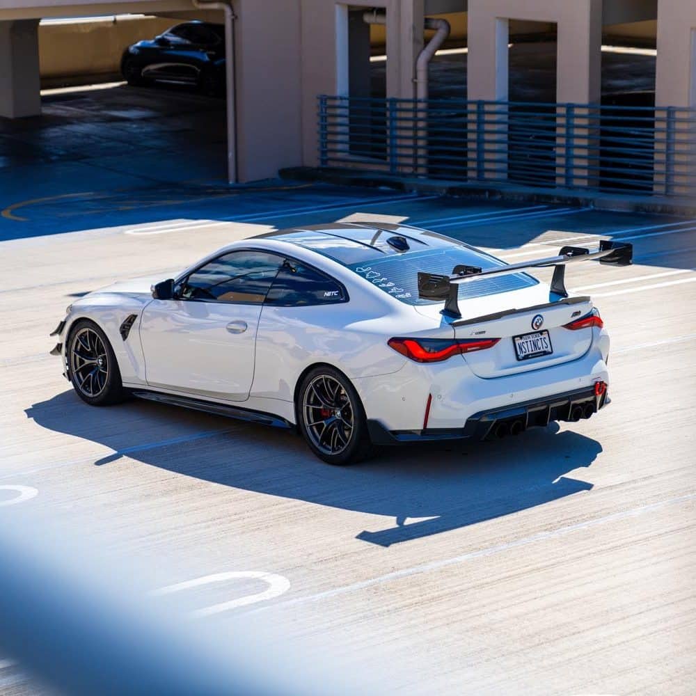 Swan Neck UCW Rear Wing Kit for G82 BMW M4 by Verus Engineering