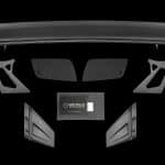 UCW Rear Wing Kit for S550 Ford Mustang Shelby GT350R by Verus Engineering