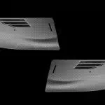 Vented Carbon Fiber Endplates for UCW Rear Wings by Verus Engineering