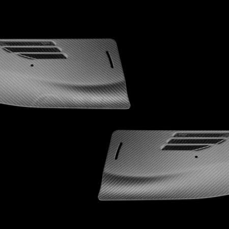 Verus Engineering Vented Carbon Fiber Endplates for UCW Rear Wings [W-A0009]